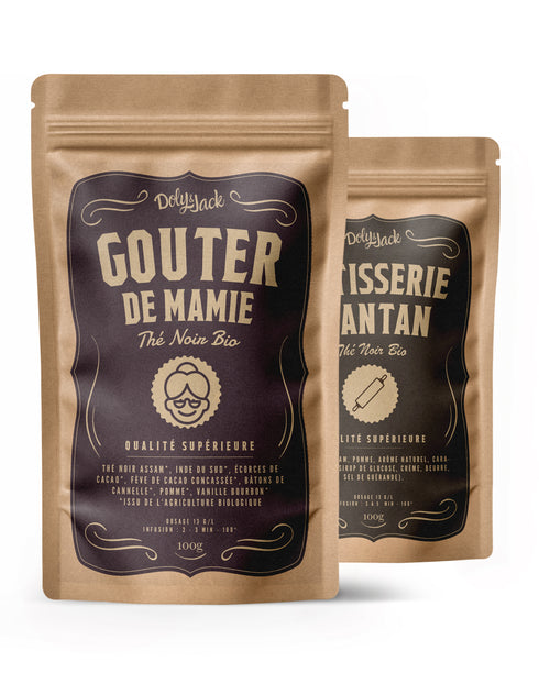 Duo Thés Noirs Gourmands – Doly&Jack